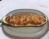 Foto del paso 7 de la receta: Calabacín relleno de pollo y pavo