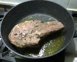 Une image de l'étape 4 de Côte de bœuf grillée marinée.
