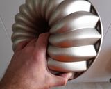 Foto del paso 8 de la receta: Bundt cake de nueces pecanas, chocolate blanco/crema almendra s/g