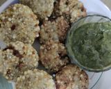 A picture of step 6 of Stuffed sabudana tikki.