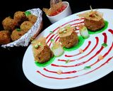 बिसी बेला भात अरांसिनी बॉल(bisi Bela bhat arancini ball recipe in hindi) रेसिपी चरण 15 फोटो