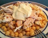 Foto del paso 6 de la receta Garbanzos con pollo asado
