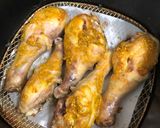 Hình bước làm 4 của món Đùi gà sả nghệ-eatclean - Air fryer
