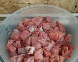 Zöldséges zöldborsós pulykagulyás recept fázis 1 fotója
