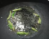 A picture of step 2 of Amaranth Moong Vaaji.