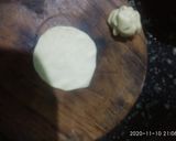 A picture of step 3 of Coconut Karanji.