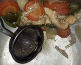 A picture of step 3 of Black pepper chicken soup 🍲😋😋.