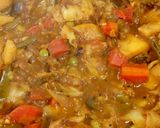 ফ্রেঞ্চ বিন্স পাঁচমিশালী সব্জী(french been sabji recipe in bengali রেসিপি ধাপ - 3 ছবি