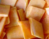 A picture of step 1 of Pumpkin Fritters (Chulas or Buñuelos de Calabaza).