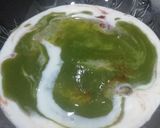 A picture of step 4 of Oats Tikki Chaat.