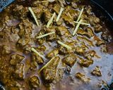 A picture of step 6 of Beef bihari boti karahi.