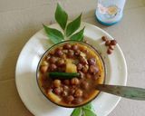 নিরামিষ ছোলার ঘুগনি (niramish cholar ghugni recipe in Bengali) রেসিপির ধাপ 3 ছবি
