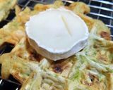 Une image de l'étape 4 de Gaufre aux légumes.