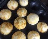 A picture of step 13 of Aloo (potato) matar (peas) less oil kachodis.