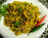 A picture of step 5 of Pepe Chechki (Green Papaya Stir-Fry - Bong Style).