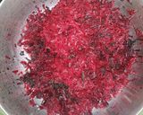 A picture of step 1 of Beet bata/ bengali style mushy beetroot fry.