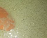 A picture of step 5 of Green faluda with kheer.