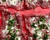 A picture of step 1 of Stuffed Horse Braciole Cooked in Tomato Sauce.