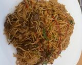 A picture of step 3 of Thai Beef Noodles.