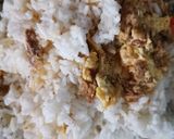 Gambar langkah 4 resipi Nasi Goreng Tuna.