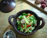 Foto langkah ke 5 dari resep 45. Tumis labu siam kembang bawang.