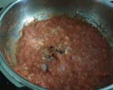A picture of step 5 of Matar Paneer.