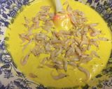 A picture of step 2 of Tortillitas de Camarones.