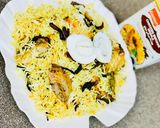 A picture of step 10 of Chicken biryani.