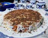 Foto del paso 5 de la receta: Tarta de calabaza y almendra con glaseado de limón y virutas de chocolate