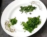 A picture of step 3 of Left over Rice Pakodi.