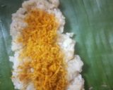 Gambar langkah 4 resipi Pulut Dakap Kerisik Kelapa.