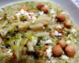 A picture of step 7 of Broccoli Soup with Orzo and Feta.