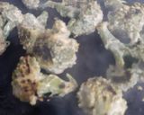 A picture of step 9 of Tandoori broccoli.