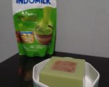 Foto langkah ke 4 dari resep 883) Puding Matcha Vla Coklat.