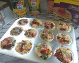 Gambar langkah 5 resipi Pai cheese berinti#KCHUP.