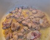 A picture of step 1 of Lamb stew with Pecorino Romano Mash.