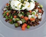 Foto del paso 10 de la receta: Ensalada de Lentejas, Verduras y Burrata