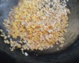 A picture of step 1 of Green Apple Oats Smoothie.