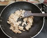 A picture of step 2 of Coconut Barfi.