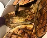 Foto del paso 8 de la receta: Berenjenas rellenas con huevo 🍆