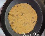 A picture of step 3 of Leftover Ful Medames Parathas.