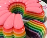 Foto langkah ke 6 dari resep Rainbow Pudding🌈🍮.