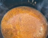 A picture of step 3 of Chipotle Pork Pozole.