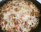 A picture of step 2 of Taco Rice Skillet.