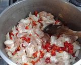 Foto del paso 3 de la receta: Pollo a la hungara