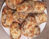 Gombás melegszendvics recept fázis 5 fotója