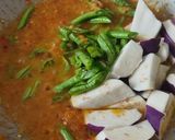 Gambar langkah 3 resipi Tauhu Tempe Terung Berlado.