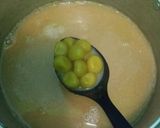 Foto langkah ke 4 dari resep Kolak biji salak labu kuning tepung ketan.