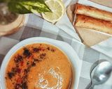 Une image de l'étape 6 de Soupe de lentilles corail.