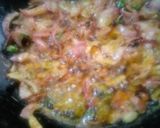 A picture of step 2 of Pyaaz k aloo.